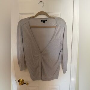 Banana Republic Light Gray Women's Cardigan